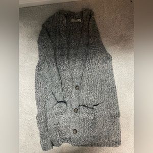 Grey Abercrombie long Cardigan